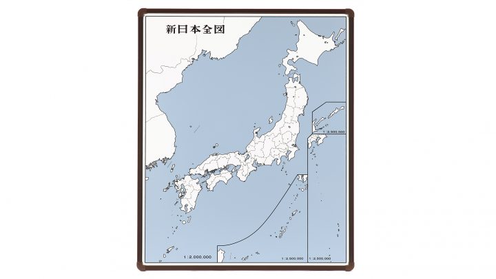 日本地図（ホワイトボード）